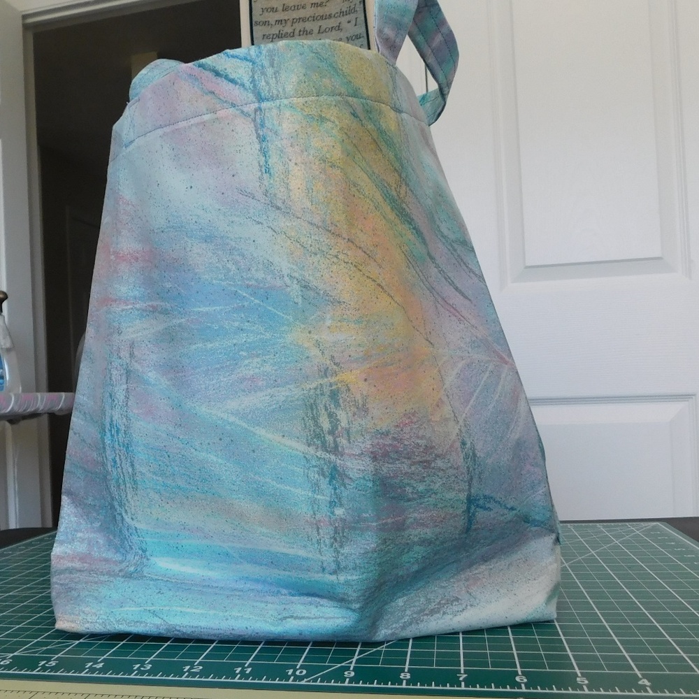 Canvas Market/Tote Bag 13" by 14"-Handcrafted